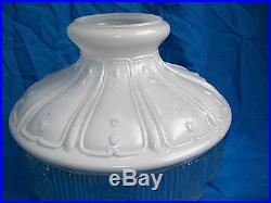 10 Aladdin No. 501-11 Painted Satin White Glass Shade Kerosene Oil Lamp Parts