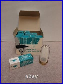 10 Aladdin Upright Gaslight Mantle New Old Stock Original Blue Box With Big Box