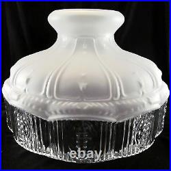 10 GLASS SHADE oil kerosene lamp student Satin Crystal 501 style / Non Aladdin