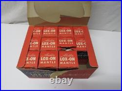 11 Vintage Aladdin Lox-On Mantles Dealer Box For 12-B-C-14-21-21C & 23