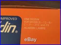12 Aladdin Loxon Mantles Fluid Oil Kerosene Lamp Light Display 12 B C 14 21C-23