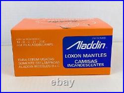 (12) Aladdin R-150 Lox-On Camisas Oil Lamp Mantle Models 12, B, C 21-21c & 23