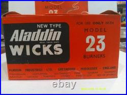 12 NOS Aladdin Model 23 Wicks In Boxes All Very Good