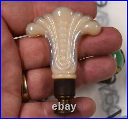 12 Vintage to Antique Lamp Finials, Some Glass, Some Plastic, Aladdin, other