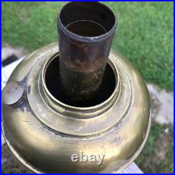 1890s Naugatuck Kerosene Lamp Complete with Aladdin Chimney