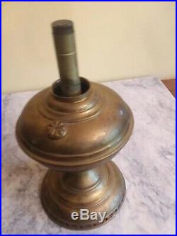 1911 Aladdin Model 3 Brass Kerosine Table Lamp