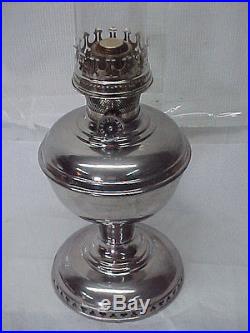 1912 Bright-as-Day Oil Lamp, Orig. Complete. Like Aladdin Mantle Lamp