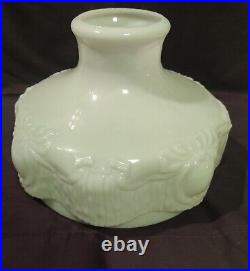 1913-1914 Antique Aladdin Model 5 Oil Lamp with 10 white glass shade