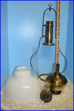 1914 ALADDIN #6 Style #115 Hanging Lamp #215 Shade #6 Burner wick #5 Font Chimn