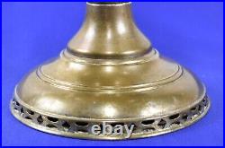 1915/16 Aladdin Model No. 6 Nickel-Plated Kerosene Lamp withChimney -No Wick #4505