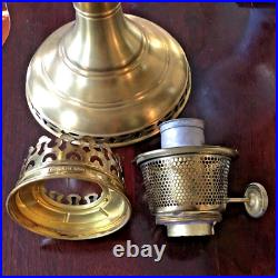 1915 1916 ALADDIN MODEL NO. 6 BRASS KEROSENE LAMP FONT with BURNER