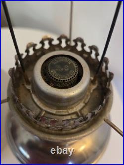 1915 Aladdin Oil Lamp Vintage Model 6, Glass Shade