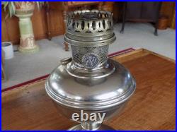 1922 ALADDIN Model No. 11 OIL LAMP WithOLD Style BALL Chimney, Patented Gallery