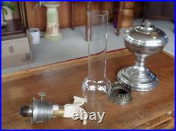 1922 ALADDIN Model No. 11 OIL LAMP WithOLD Style BALL Chimney, Patented Gallery