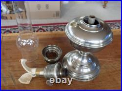1922 ALADDIN Model No. 11 OIL LAMP WithOLD Style BALL Chimney, Patented Gallery