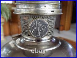 1922 ALADDIN Model No. 11 OIL LAMP WithOLD Style BALL Chimney, Patented Gallery