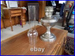 1922 ALADDIN Model No. 11 OIL LAMP WithOLD Style BALL Chimney, Patented Gallery