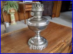 1922 ALADDIN Model No. 11 OIL LAMP WithOLD Style BALL Chimney, Patented Gallery