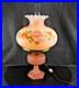 1930s Aladdin Rose Moonstone Oil Lamp Electric Conversion