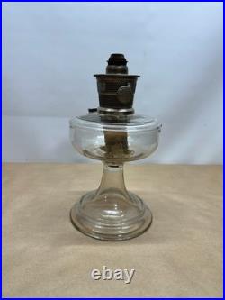 1932 Aladdin Venetian Model 99 (one piece) Kerosene Lamp in Clear / Crystal