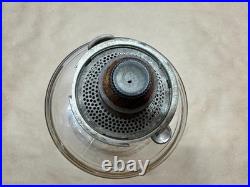 1932 Aladdin Venetian Model 99 (one piece) Kerosene Lamp in Clear / Crystal