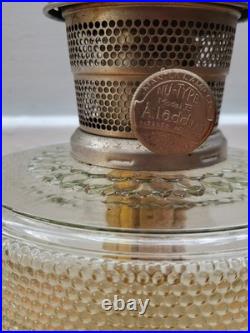 1933 Aladdin Colonial Model B-104 Oil Lamp in Clear with Spares