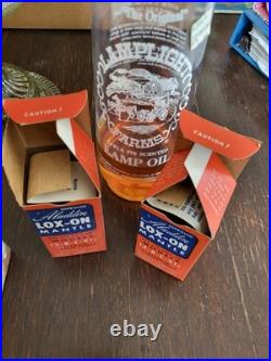 1933 Aladdin Colonial Model B-104 Oil Lamp in Clear with Spares