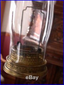 1934 VINTAGE ORIGINAL ALADDIN B FLESH COLORED OIL KEROSENE LAMP with EXTRA'S