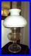1937-38 Aladdin B-80 Clear Crystal Beehive Oil Lamp -Nu-Type Model B Burner