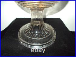 1937-38 Aladdin B-80 Clear Crystal Beehive Oil Lamp -Nu-Type Model B Burner