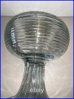 1937 Beehive Aladdin B-80 Crystal Glass Kerosene Oil Lamp