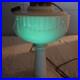 1938 to 1942 URAINIUM ALACITE ALADDIN LINCOLN DRAPE LAMP ELECTRIFIED WORKING