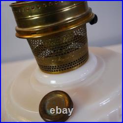 1938 to 1942 URAINIUM ALACITE ALADDIN LINCOLN DRAPE LAMP ELECTRIFIED WORKING