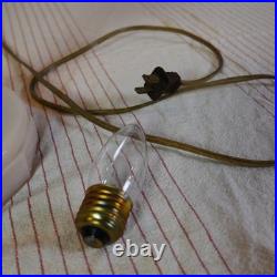 1938 to 1942 URAINIUM ALACITE ALADDIN LINCOLN DRAPE LAMP ELECTRIFIED WORKING
