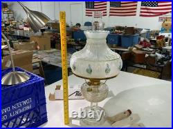 1939 Washington Drape Aladdin Oil Lamp With Shade NEW Brass