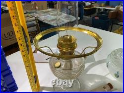 1939 Washington Drape Aladdin Oil Lamp With Shade NEW Brass