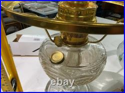 1939 Washington Drape Aladdin Oil Lamp With Shade NEW Brass