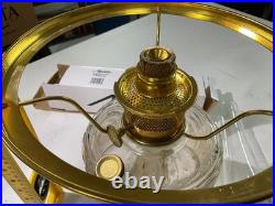 1939 Washington Drape Aladdin Oil Lamp With Shade NEW Brass