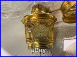 1939 Washington Drape Aladdin Oil Lamp With Shade NEW Brass