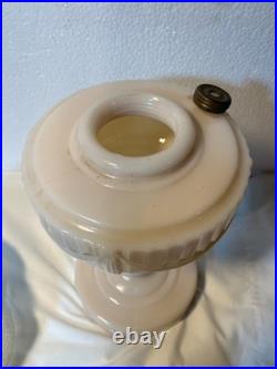 1940's Aladdin Alactite Pink #23 Burner with Shade Good Condition