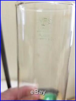 1940s Aladdin Alacite Glass Shelf Hanging Lamp Font With Model B Burner