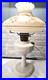 1940s Aladdin Tall Lincoln Drape Pink Alacite Glass Kerosene Oil Electrified