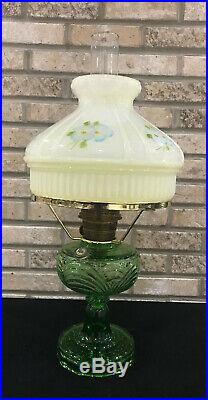 1941 Aladdin Washington Drape Bell Stem Kerosene Lamp B49 Shade hurricane burner