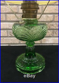 1941 Aladdin Washington Drape Bell Stem Kerosene Lamp B49 Shade hurricane burner