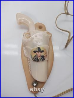 1950's aladdin hopalong cassiidy push light works