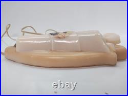 1950's aladdin hopalong cassiidy push light works