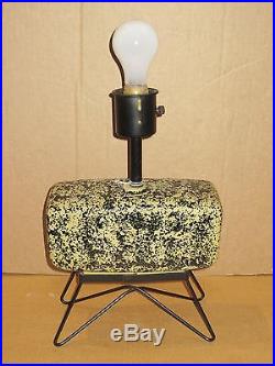 1953 VTG Unique Electric Aladdin Lamp From Clarksville Tennessee Mid Century