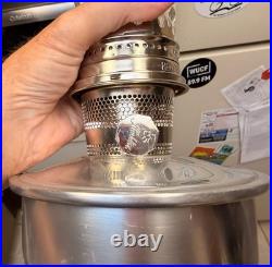 1975+ Vintage Aladdin Railroad Caboose Kerosene Mantle Lamp with Shade 23 Burner