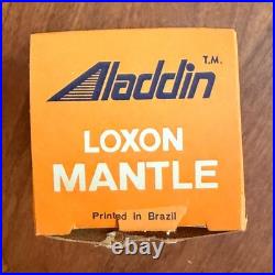 1975+ Vintage Aladdin Railroad Caboose Kerosene Mantle Lamp with Shade 23 Burner