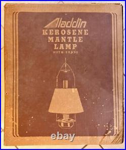 1975+ Vintage Aladdin Railroad Caboose Kerosene Mantle Lamp with Shade 23 Burner 1975+ Vintage Aladdin Railroad Caboose Kerosene Mantle Lamp with Shade 23 Burner